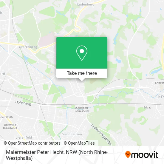 Malermeister Peter Hecht map