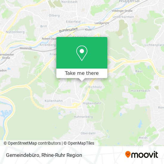 Gemeindebüro map