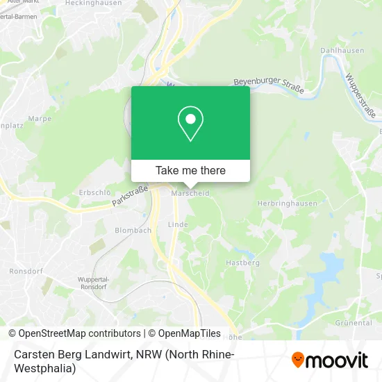 Карта Carsten Berg Landwirt