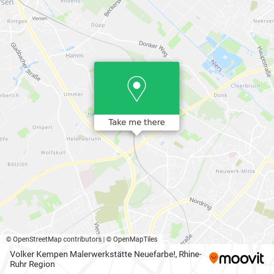 Volker Kempen Malerwerkstätte Neuefarbe! map