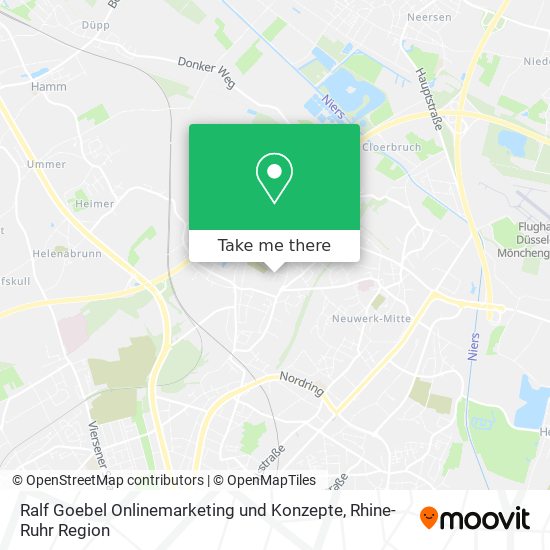 Ralf Goebel Onlinemarketing und Konzepte map