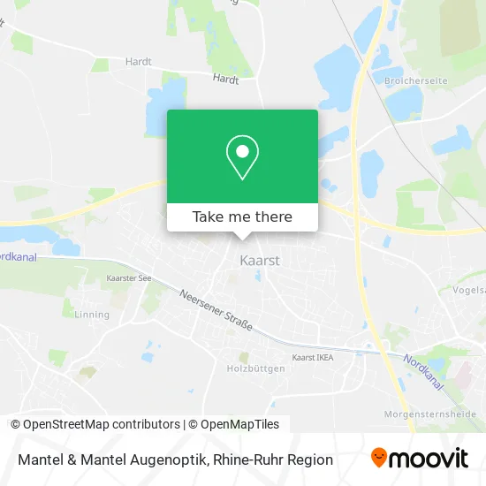 Карта Mantel & Mantel Augenoptik