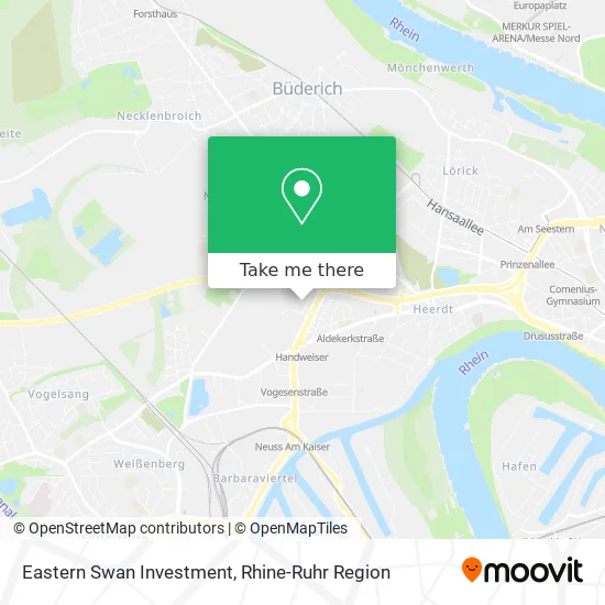 Карта Eastern Swan Investment