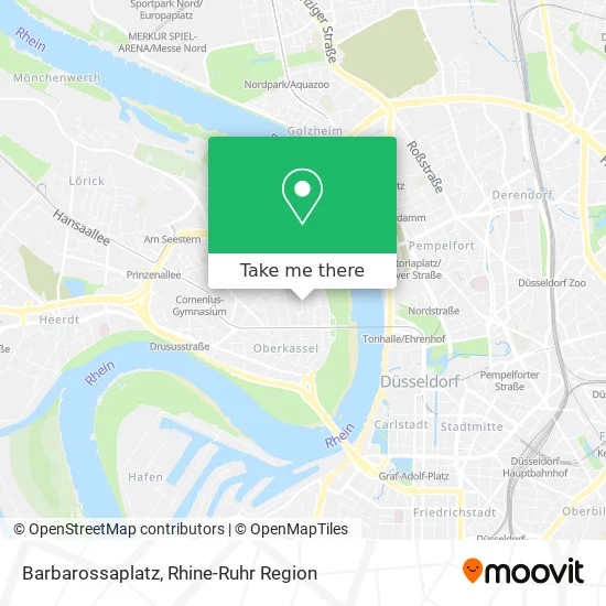 Карта Barbarossaplatz