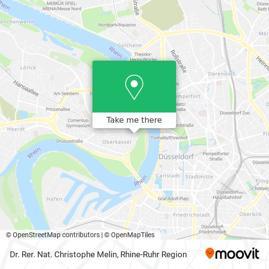 Dr. Rer. Nat. Christophe Melin map