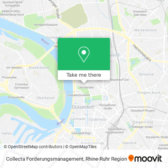 Collecta Forderungsmanagement map