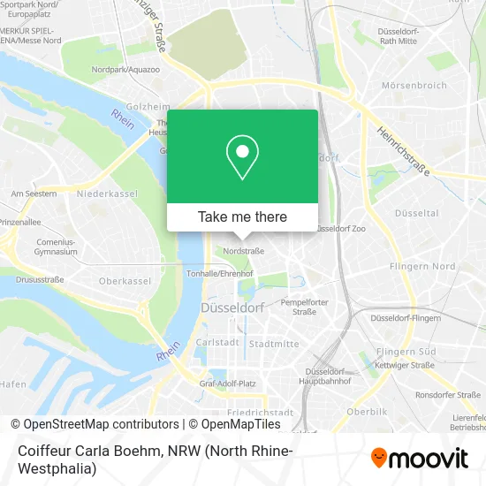 Карта Coiffeur Carla Boehm