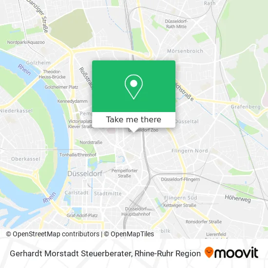Gerhardt Morstadt Steuerberater map