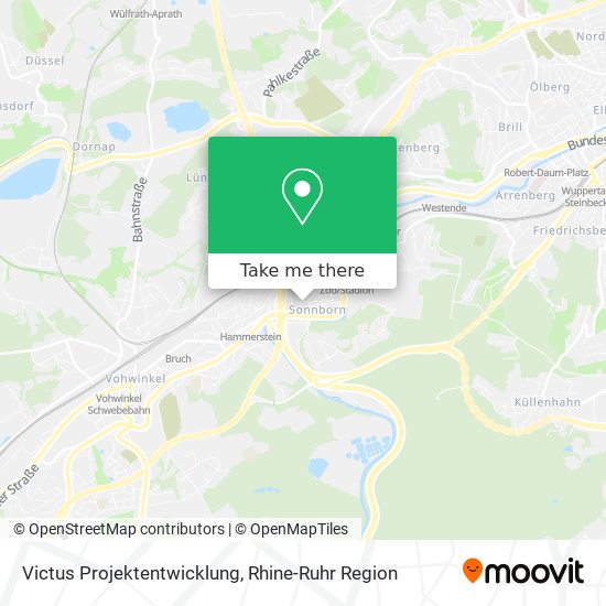 Victus Projektentwicklung map