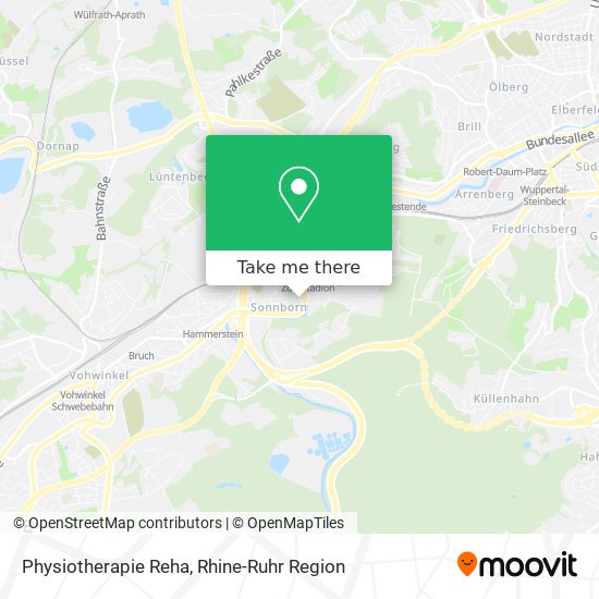 Physiotherapie Reha map