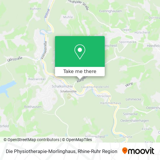 Die Physiotherapie-Morlinghaus map