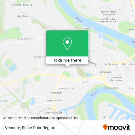 Vensafe map