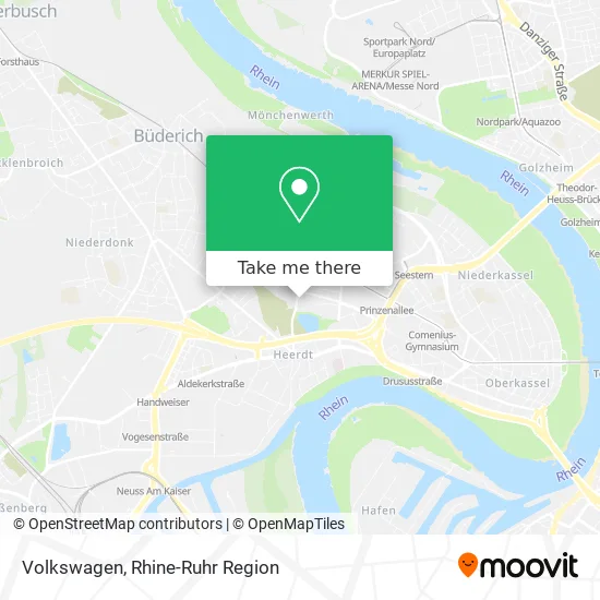 Volkswagen map