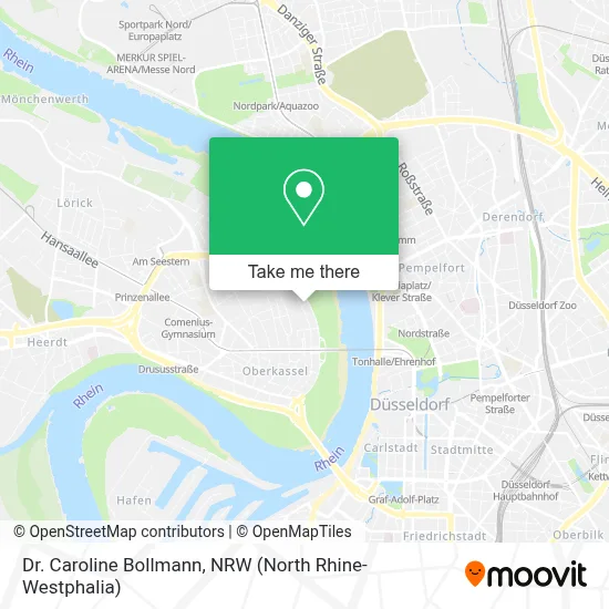 Dr. Caroline Bollmann map