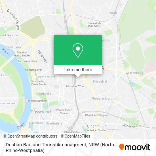 Карта Dusbau Bau und Touristikmanagment