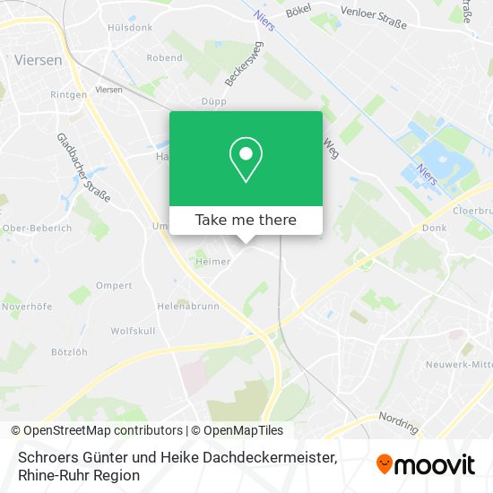 Schroers Günter und Heike Dachdeckermeister map