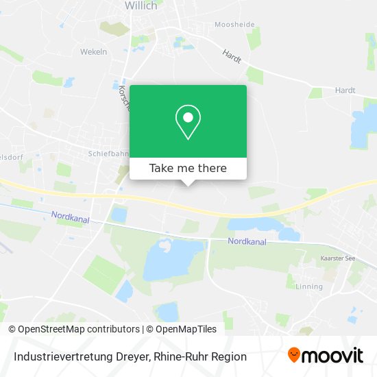 Industrievertretung Dreyer map