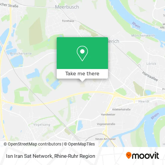 Карта Isn Iran Sat Network