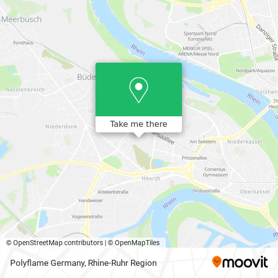 Карта Polyflame Germany