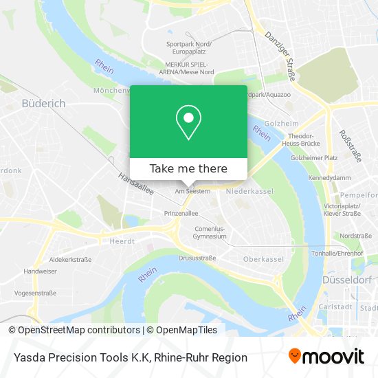 Yasda Precision Tools K.K map