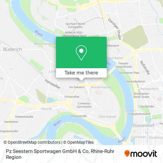 Pz Seestern Sportwagen GmbH & Co map