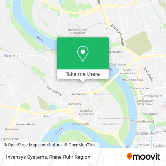 Карта Invensys Systems