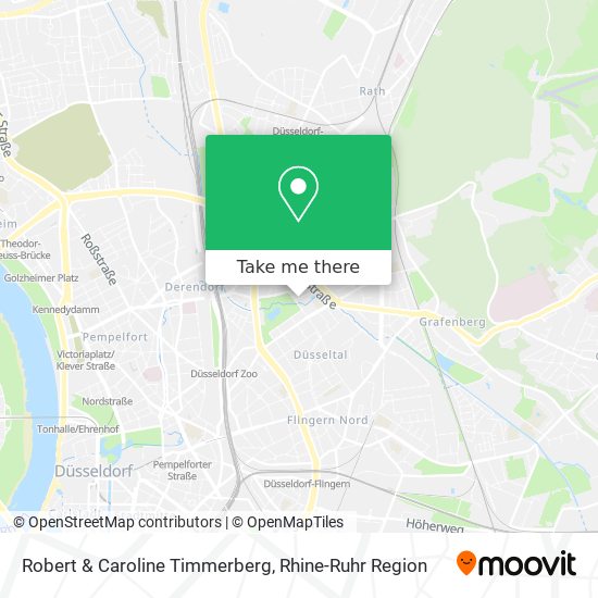 Robert & Caroline Timmerberg map