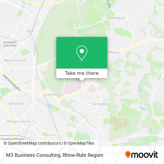 M3 Business Consulting map