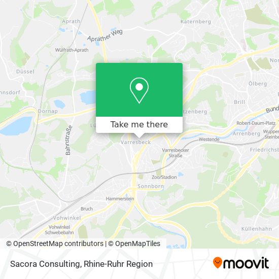 Sacora Consulting map