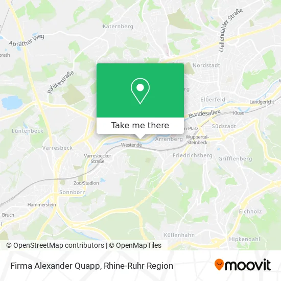 Firma Alexander Quapp map