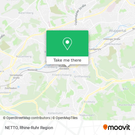 NETTO map