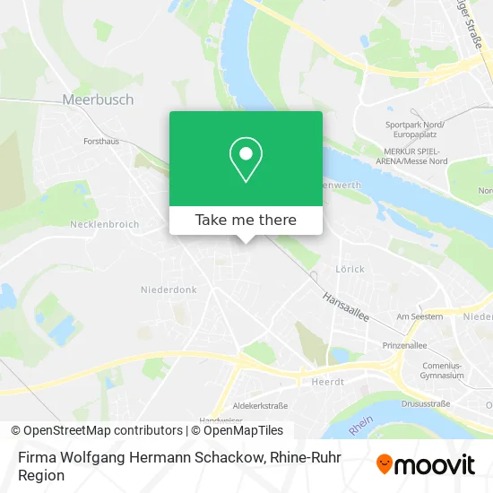 Карта Firma Wolfgang Hermann Schackow