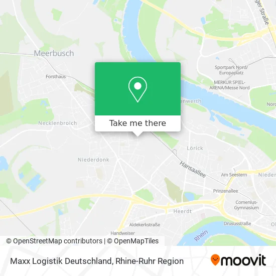 Карта Maxx Logistik Deutschland