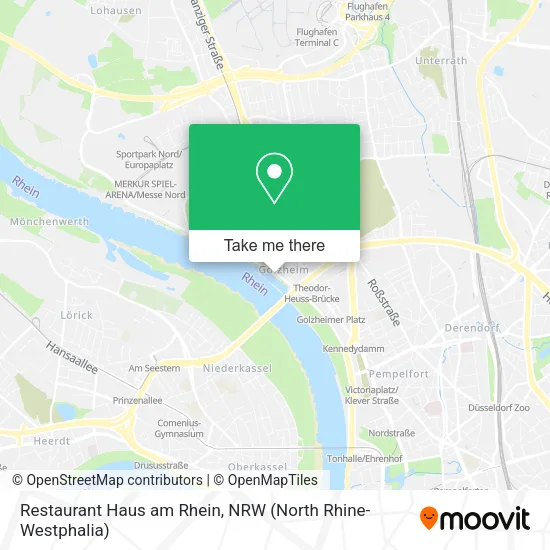 Карта Restaurant Haus am Rhein