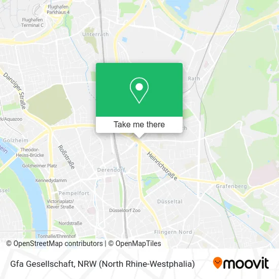 Gfa Gesellschaft map