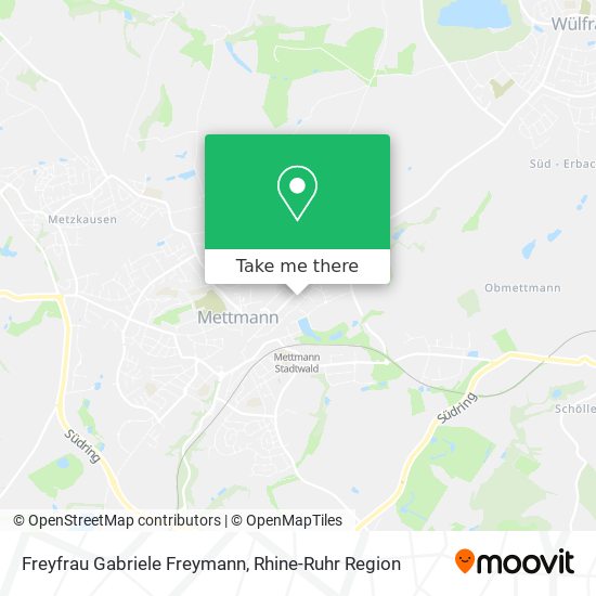 Freyfrau Gabriele Freymann map