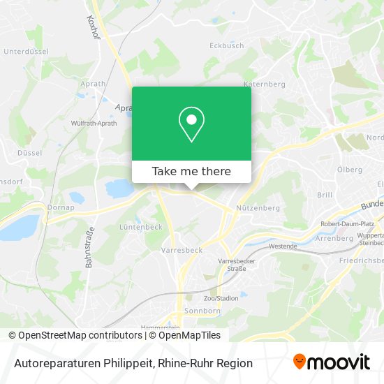 Autoreparaturen Philippeit map