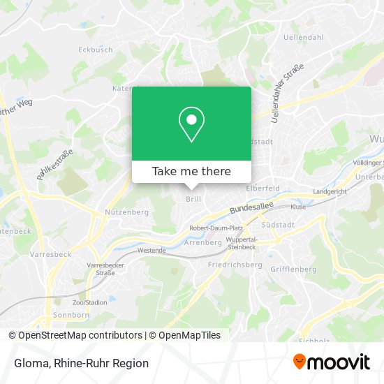 Gloma map