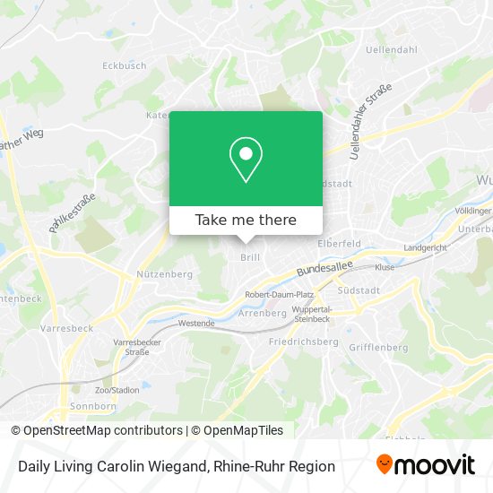 Daily Living Carolin Wiegand map