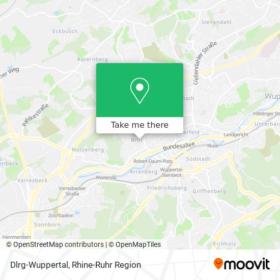 Dlrg-Wuppertal map