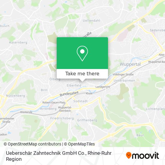 Ueberschär Zahntechnik GmbH Co. map