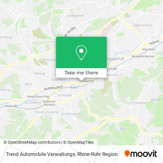 Trend Automobile Verwaltungs map