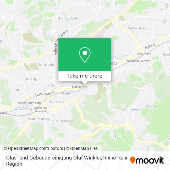 Glas- und Gebäudereinigung Olaf Winkler map