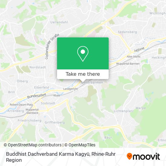 Buddhist Dachverband Karma Kagyü map