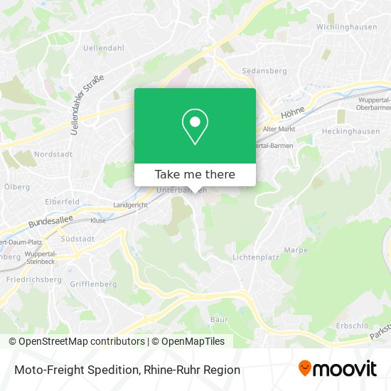 Карта Moto-Freight Spedition