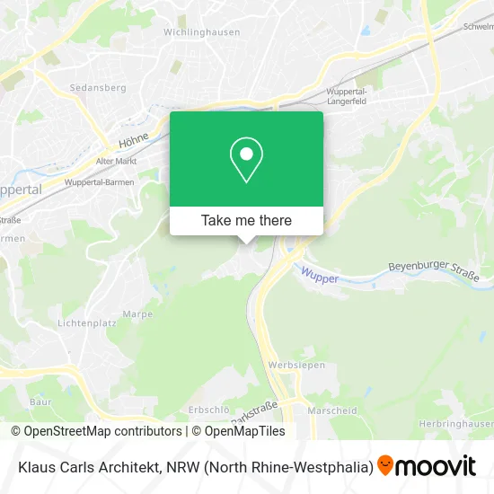 Карта Klaus Carls Architekt