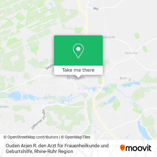 Ouden Arjen R. den Arzt für Frauenheilkunde und Geburtshilfe map