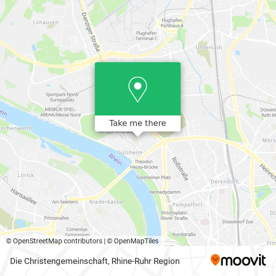 Карта Die Christengemeinschaft