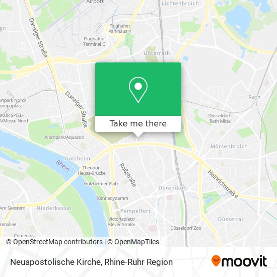 Neuapostolische Kirche map