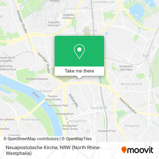 Neuapostolische Kirche map